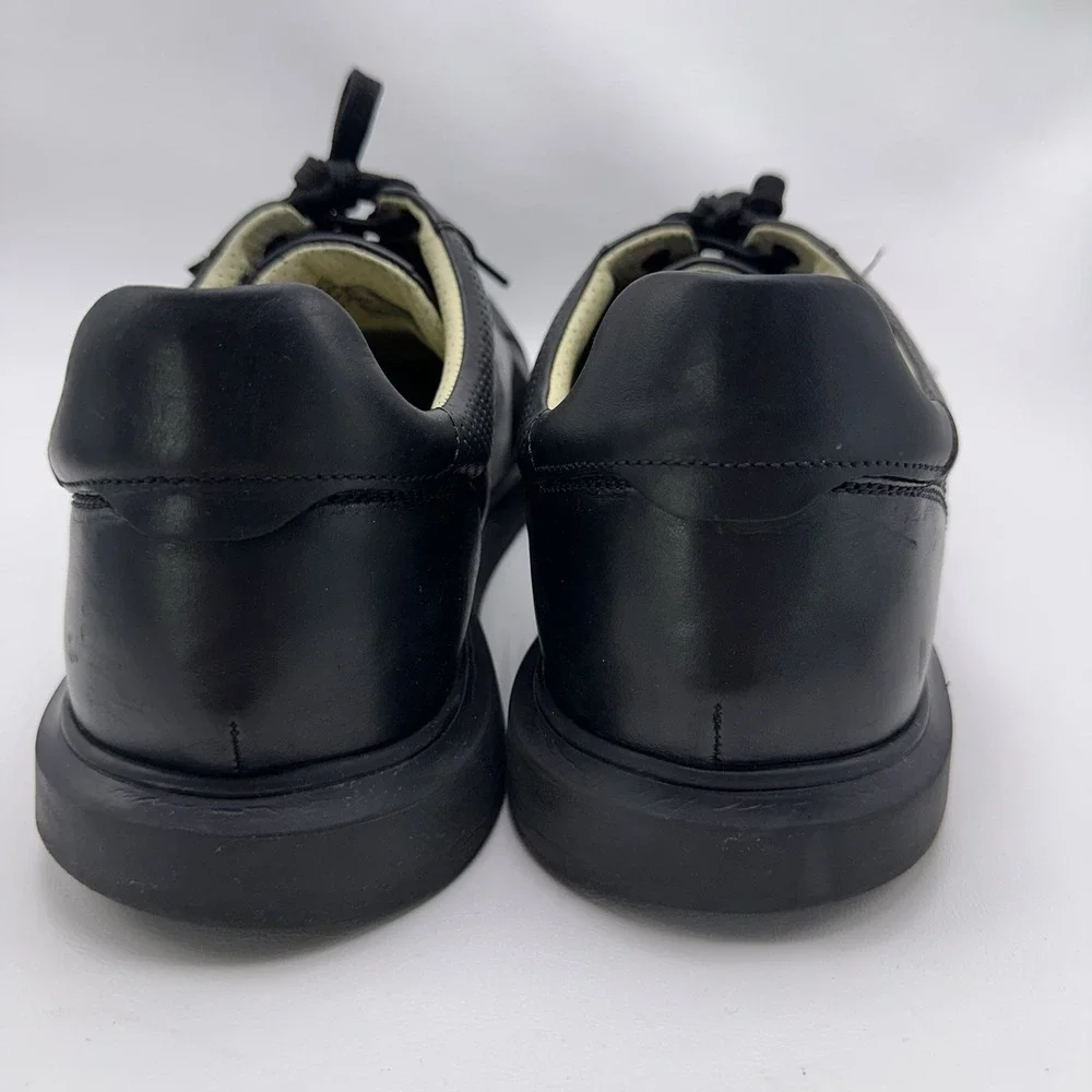 Florsheim Dress Sneaker Men's 13 W Social Lace To‎ Toe Black Leather 14427-001
